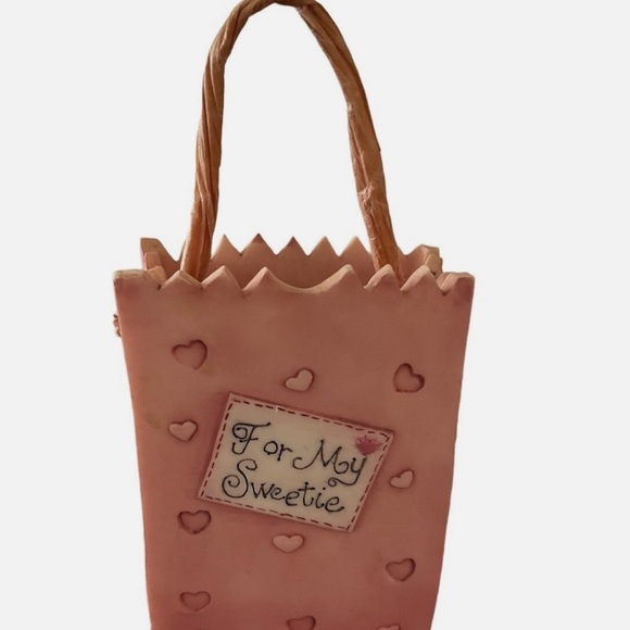 cherished Teddies Valentine bear resin - Picture 4 of 6